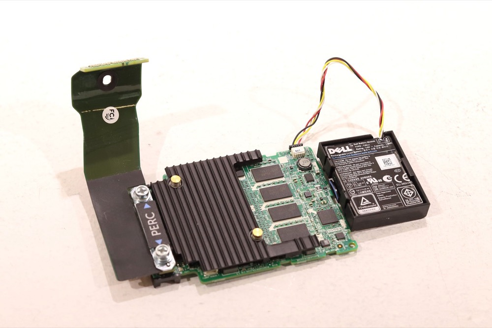 RAID-контроллер Dell PERC H730P Mini Blade 12 Гбит/с 1 ГБ NV с батареей (0V9W58) — фото 1