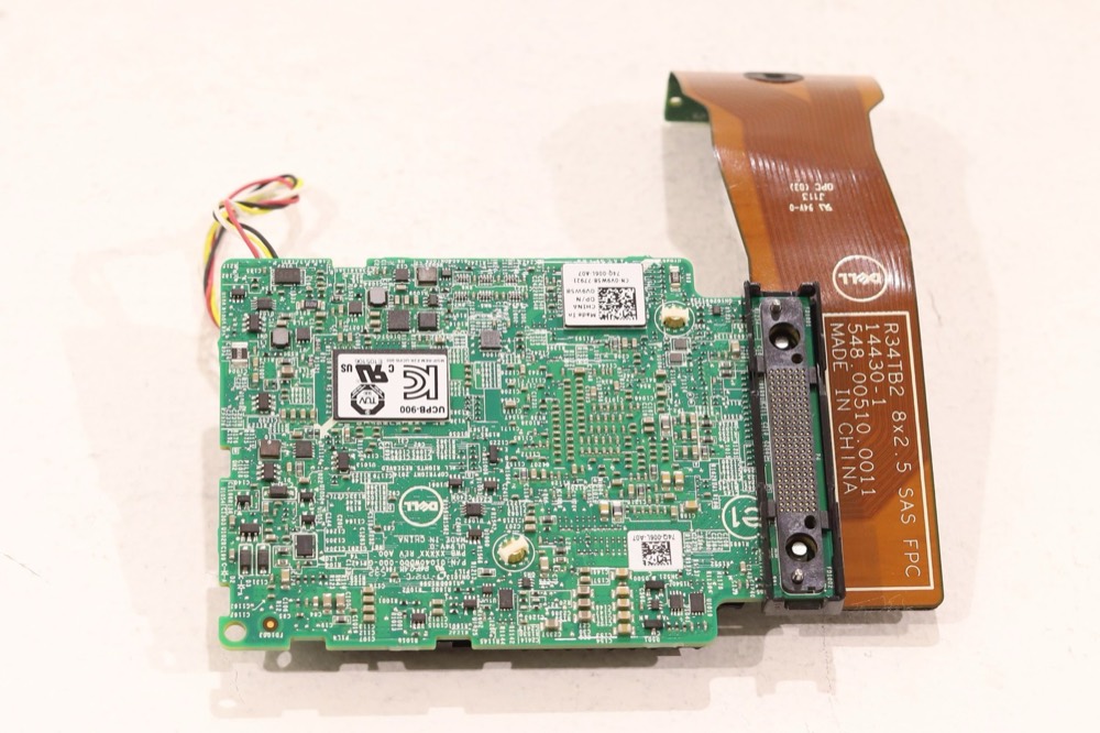 RAID-контроллер Dell PERC H730P Mini Blade 12 Гбит/с 1 ГБ NV с батареей (0V9W58) — фото 2