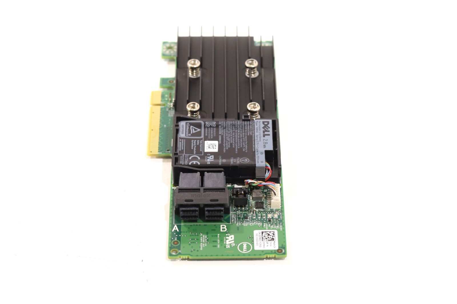 RAID/HBA-контроллер Dell PERC H740P 12G 8GB PCIe x8 SAS/SATA RAID Controller Dell P/N: 0DPNHJ Tested — фото 2