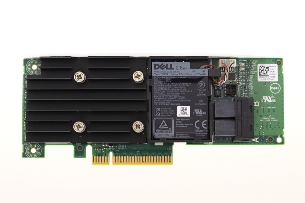 RAID/HBA-контроллер Dell PERC H740P 12G 8GB PCIe x8 SAS/SATA RAID Controller Dell P/N: 0DPNHJ Tested — фото 3