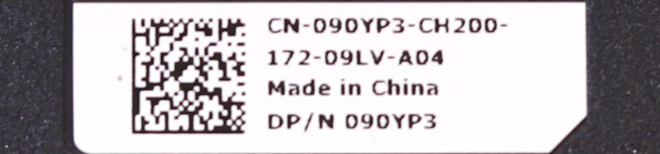 Адаптер Dell HA90PM180 3-Pin 90W 19.5V 4.62a AC Adapter W/Power Cord Dell P/N: 090YP3 — фото 2