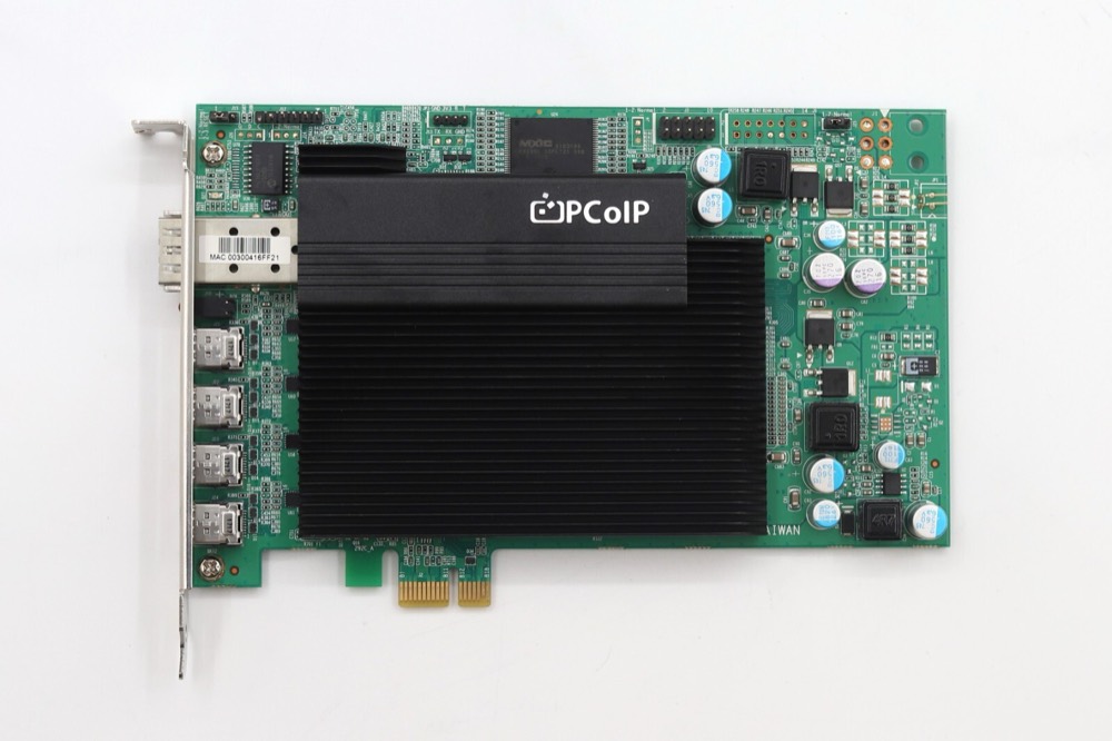 Плата Teradici HC-2240 PCoIP 4-Display PCIe X1 Host Card P/N: HC2240F Tested Working — фото 1