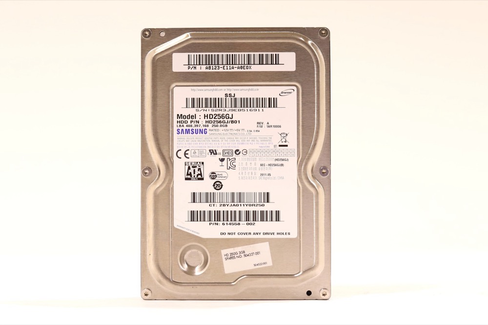 Жёсткий диск Samsung HD256GJ 250GB 3.5" 3Gb/s 16MB 7.2K RPM SATA Hard Drive P/N: HD256GJ/B01 — фото 1