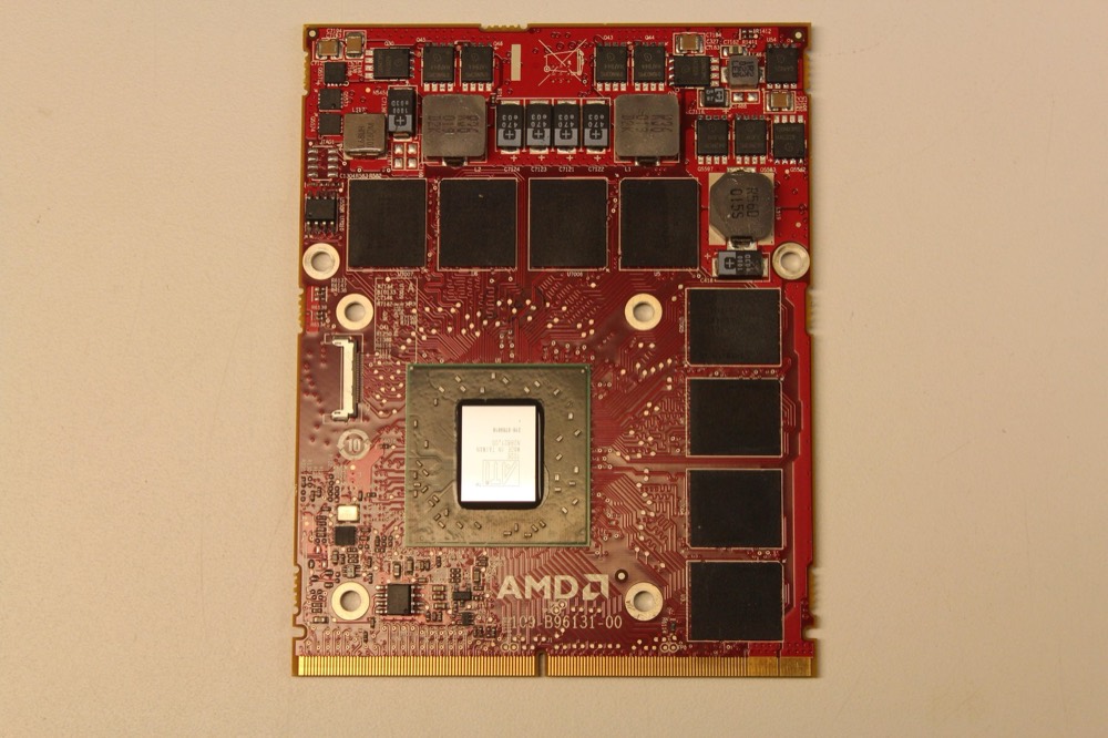 Плата DELL ALIENWARE HD5850M M15X ATI 1GB VIDEO CARD K6654 109-B96131-00 BROADWAY PRO — фото 1