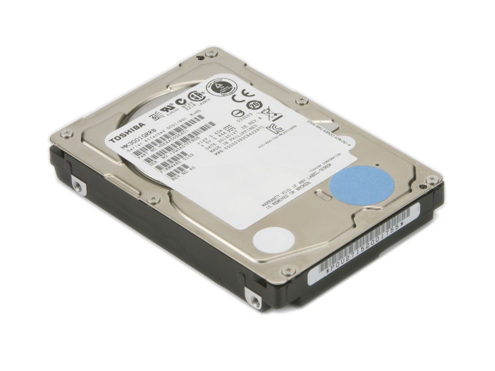 Накопитель Supermicro HDD-2A300-MK3001GRRB — фото 1