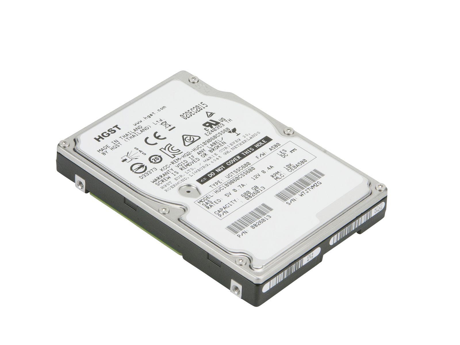 Накопитель Supermicro (HGST) 600GB 2.5" 10000RPM SAS2 6Gb/s 64M Internal Hard Drive (HDD-2A0T6-2NECR) — фото 1