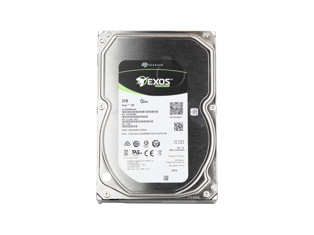 Накопитель Supermicro (Seagate) 3TB 3.5" 7200RPM SATA3 6Gb/s 256M Internal Hard Drive (HDD-T3000-ST3000NM000A) — фото 1