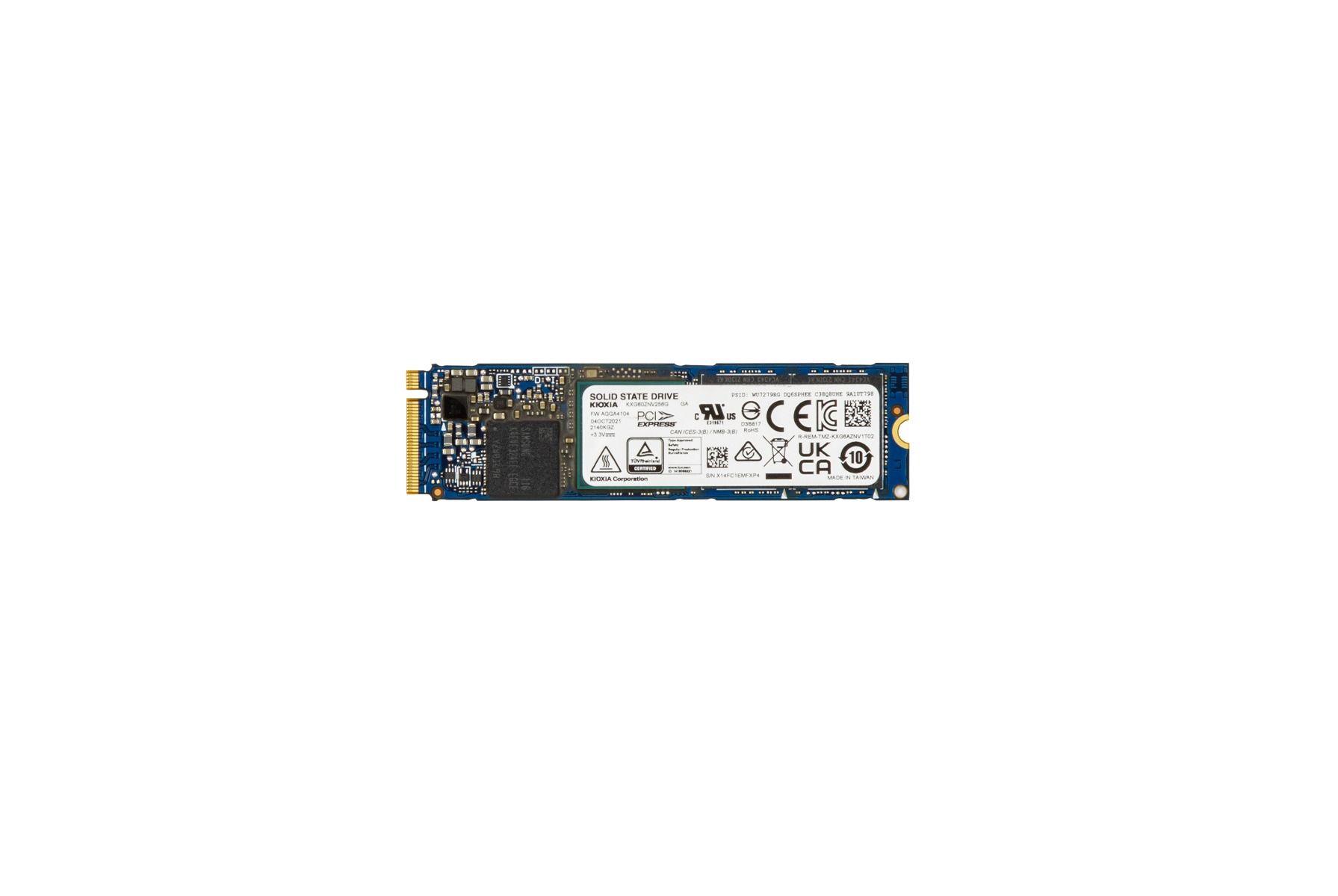 SSD-накопитель SSD Supermicro (Kioxia) 256GB M.2 22x80mm XG6 NVMe PCIe Gen 3 TLC Internal Solid State Drive (HDS-TMN0-KXG60ZNV256G) — фото 1