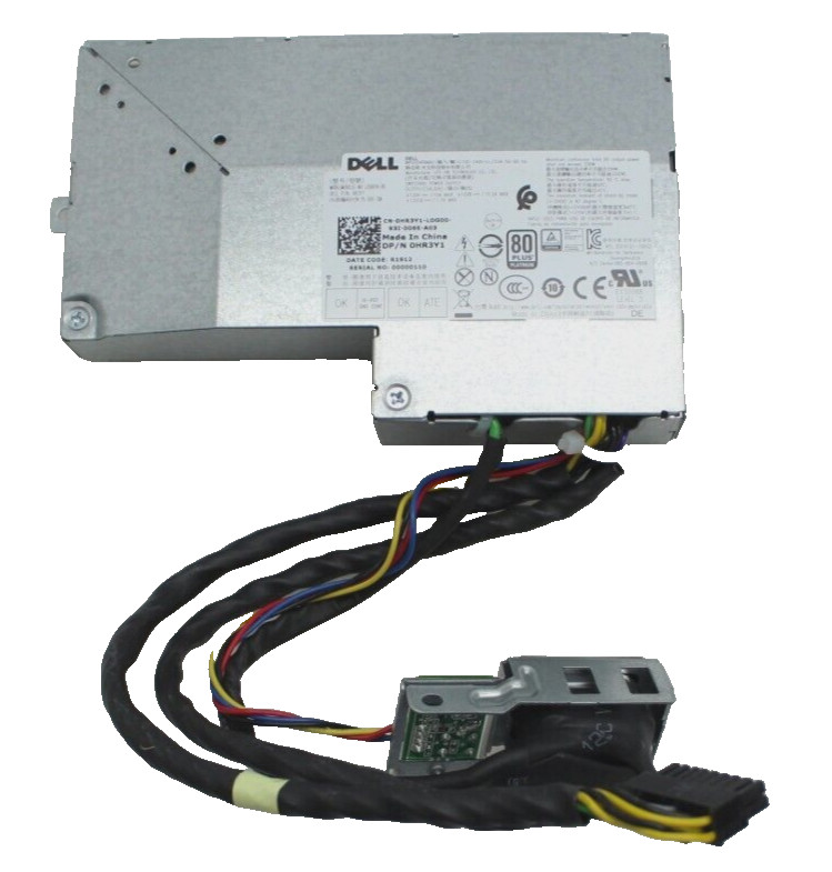 Блок питания HR3Y1, 0HR3Y1 NEW DELL Optiplex 3240 7440 7450 Power Supply — фото 1