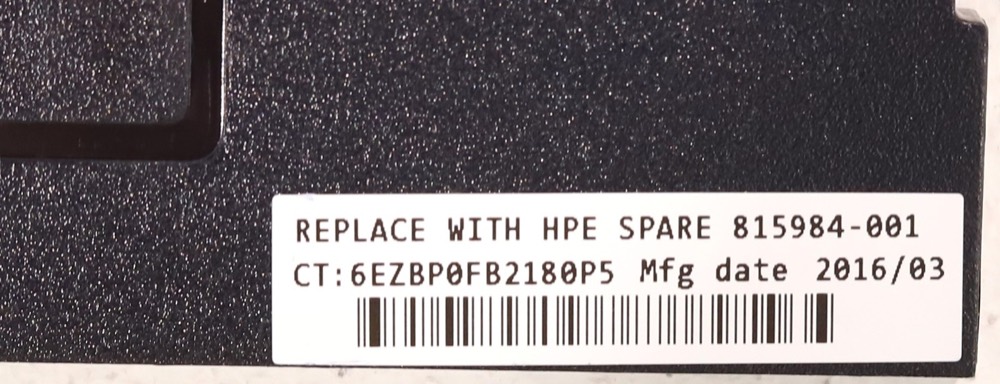 Батарея HPE HSTNS-BB01 12W 7.2V Li-ion Smart Storage Battery P/N: 727263-002 Tested — фото 2