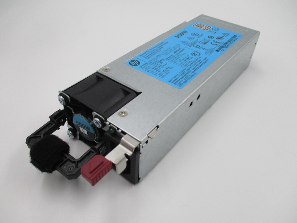 Блок питания HP HSTNS-PL40 500W 80 Plus Platinum Power Supply P/N: 723595-201 Tested Working — фото 1