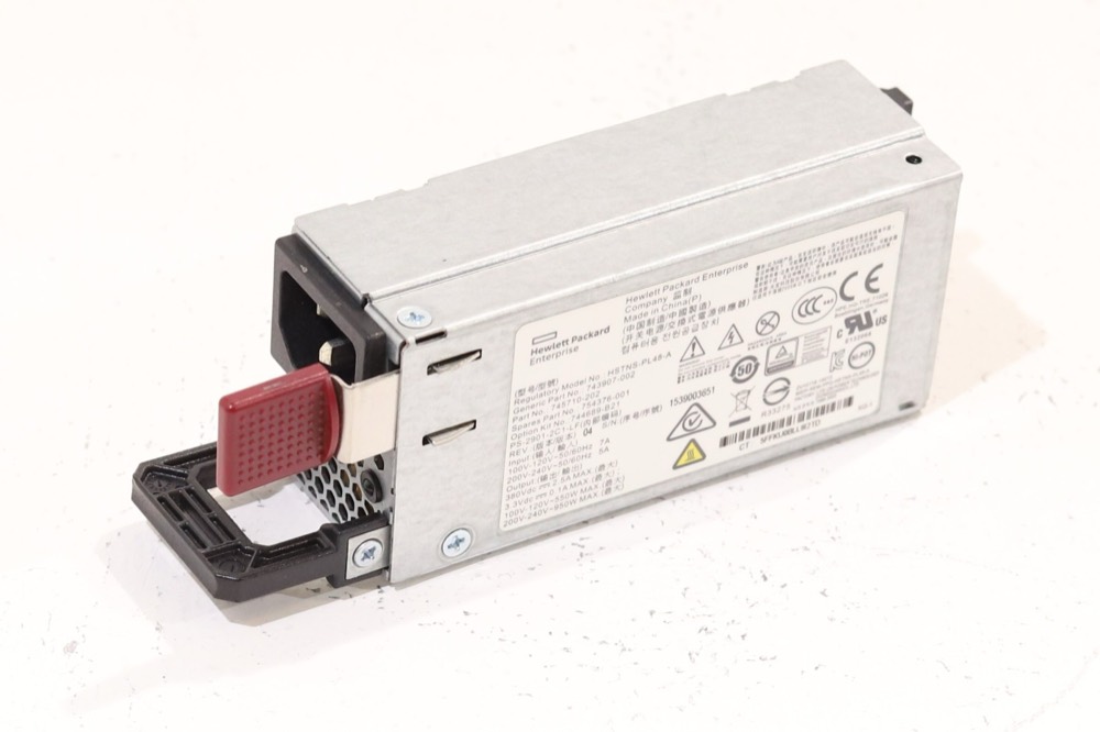 Блок питания HP HSTNS-PL48-A 900W Power Supply For ProLiant DL/ML Gen9 Series P/N: 754376-001 — фото 1