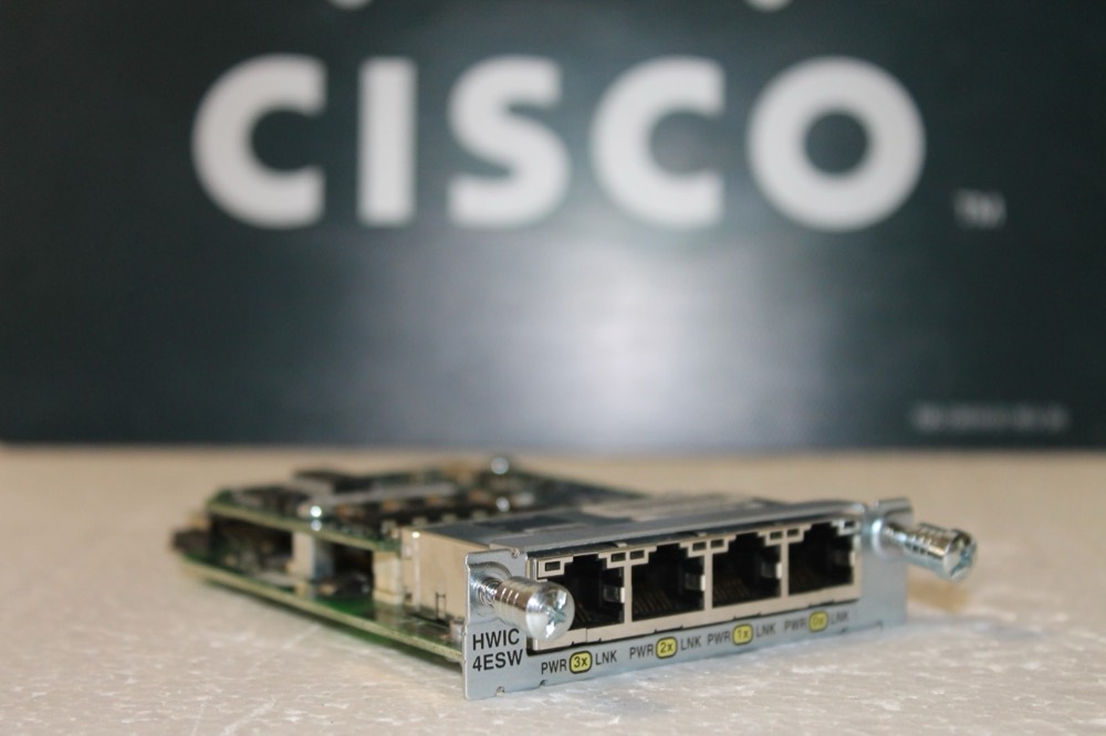 Маршрутизатор Cisco HWIC-4ESW-POE — фото 2