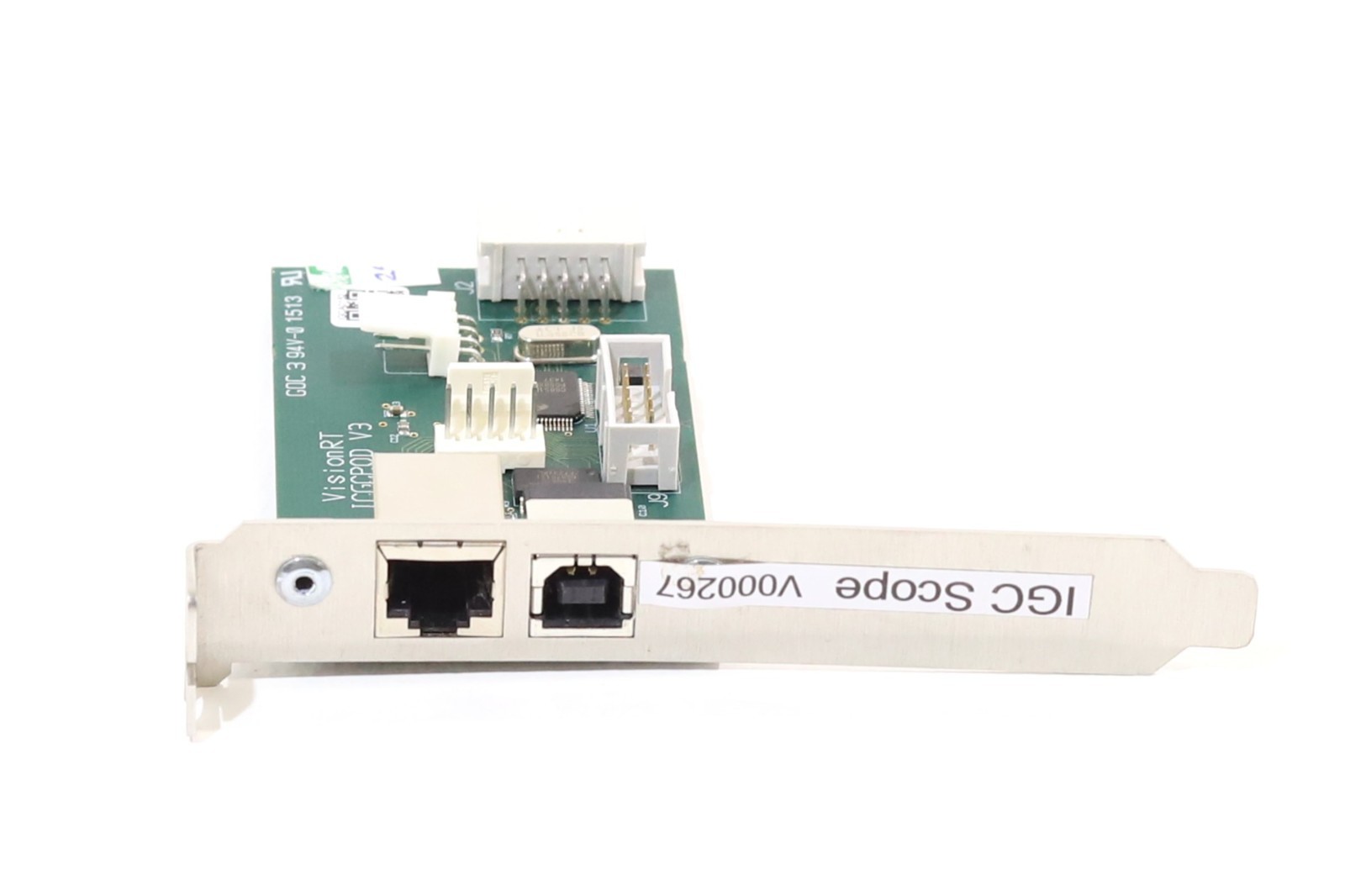 Адаптер VisionRT ICGCP0D V3 1xRJ45 1xRJ11 High-Profile Network Adapter Card Tested — фото 2