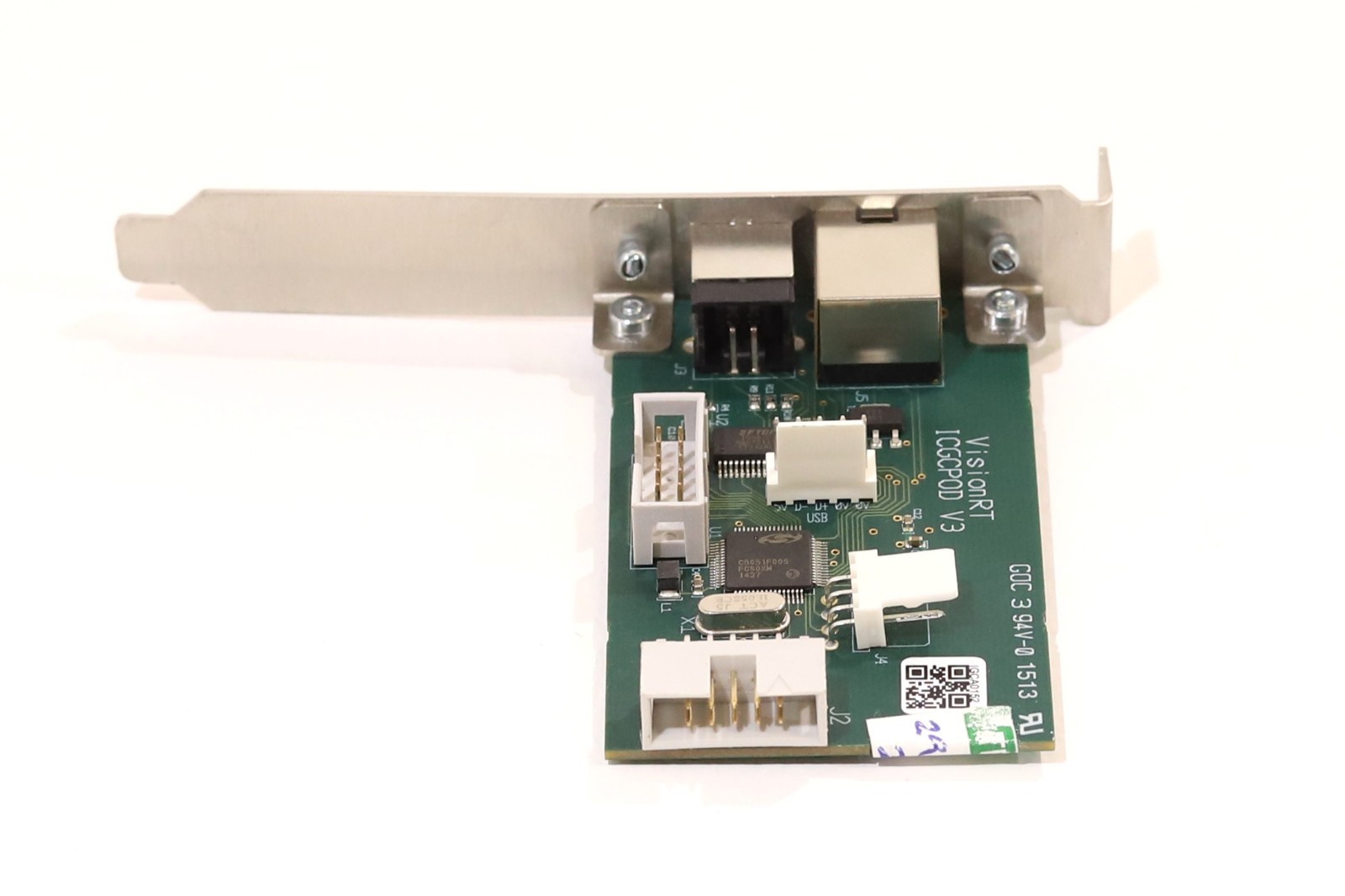 Адаптер VisionRT ICGCP0D V3 1xRJ45 1xRJ11 High-Profile Network Adapter Card Tested — фото 3