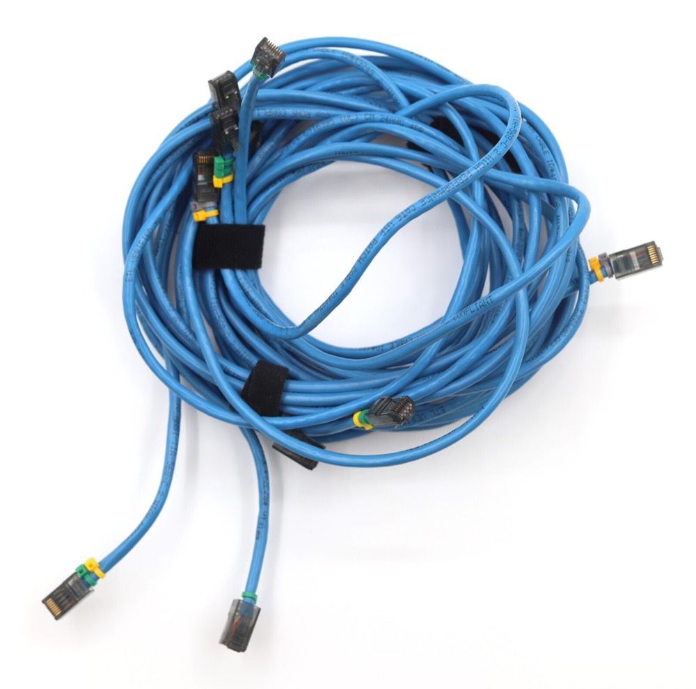 Кабель Lot Of 4 Belkin Ethernet To Ethernet High Performance Patch Cable P/N: ID#49749 — фото 1