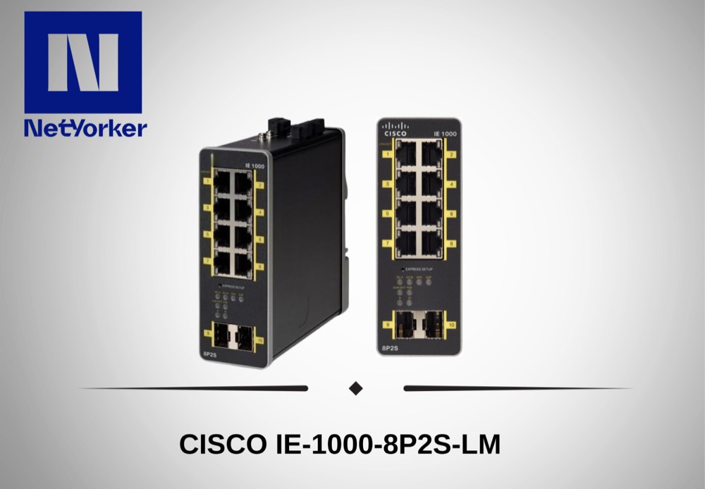 Коммутатор Cisco IE-1000-8P2S-LM — фото 1