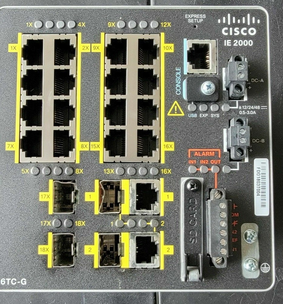 Коммутатор Cisco IE-2000-16TC-G-N — фото 1