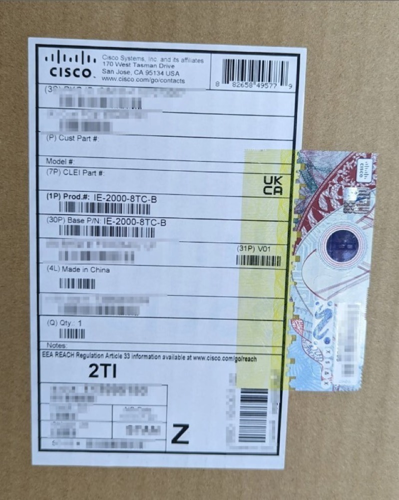 Коммутатор Cisco IE-2000-8TC-B — фото 1