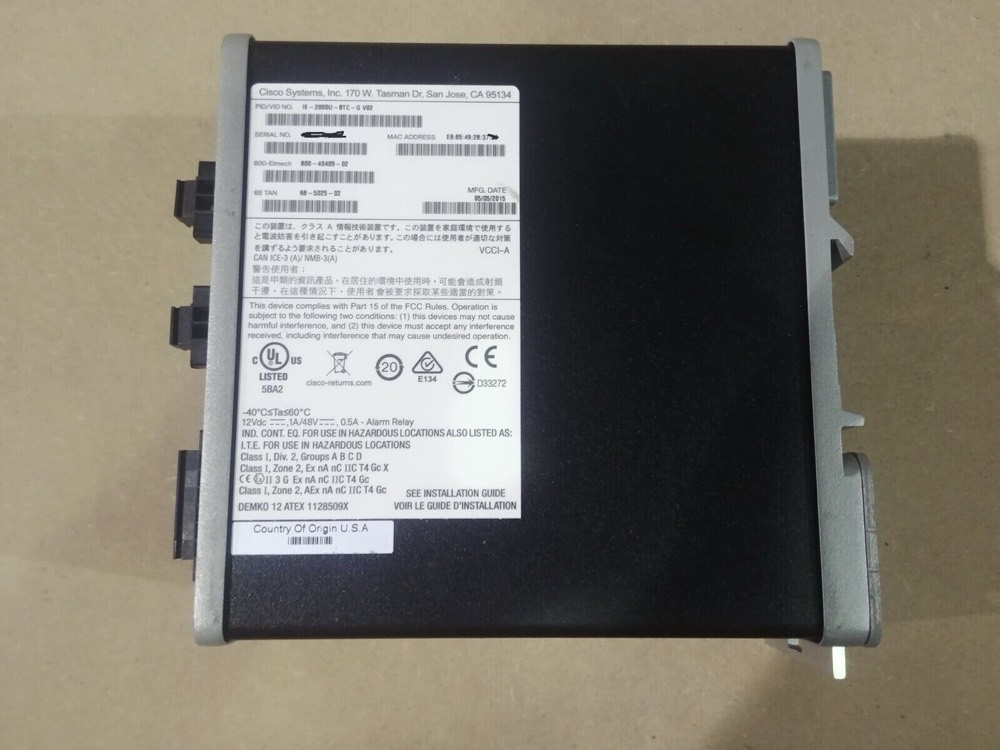 Коммутатор Cisco IE-2000U-8TC-G — фото 2