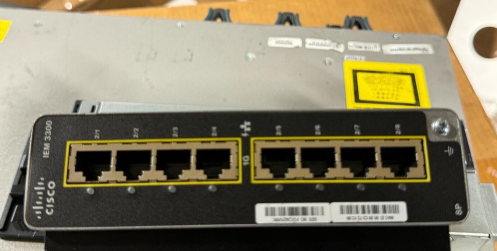Оборудование Cisco IEM-3300-8P — фото 2