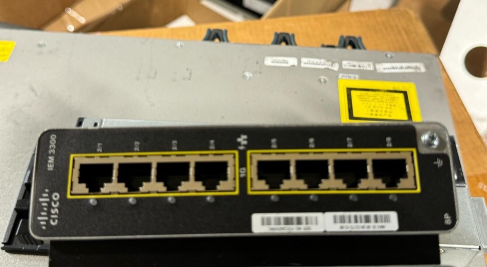 Оборудование Cisco IEM-3300-8P — фото 3