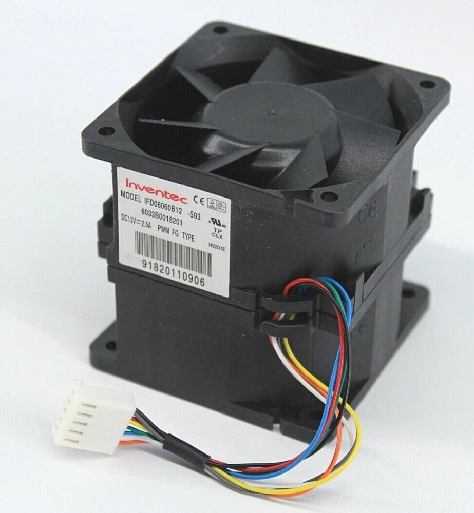 Вентилятор IFD06060B12-S03 FAN,SV,12V,XAN20 N250P, N250P, EX464, 6033B0018201 12V 5 PIN — фото 1