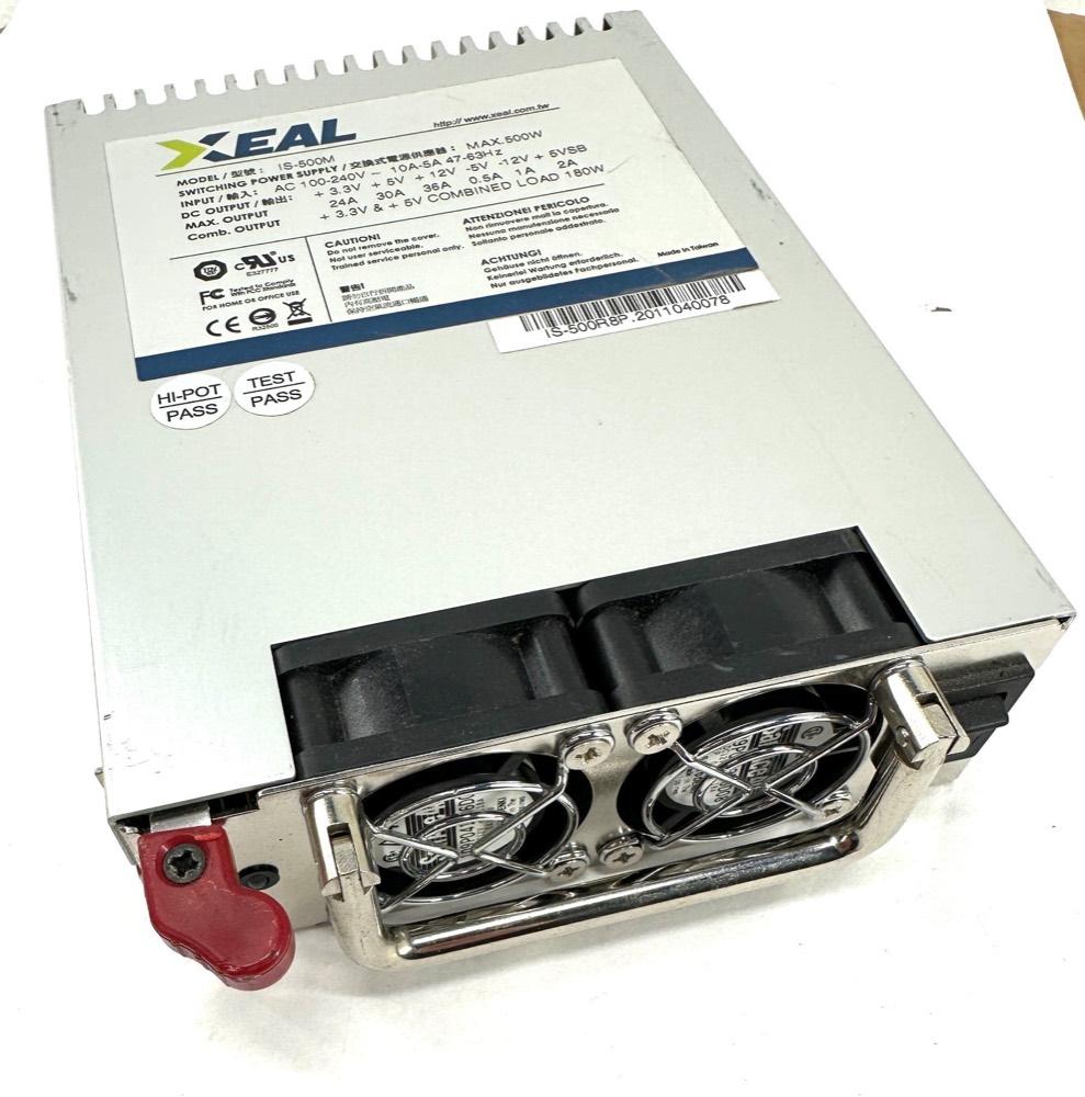 Блок питания IS-500M XEAL 500W Mini RedundantPower Supply Module for CAGE IS-500R8P — фото 1