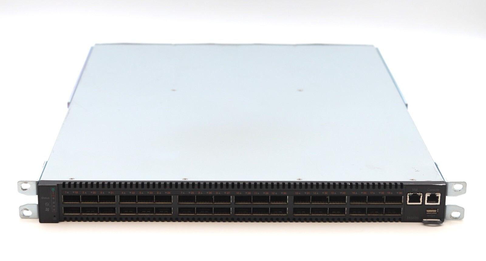 Трансивер IBM IS5031 36-Port 40GbE QSFP Network Switch W/Ears FRU P/N: 98Y3374 Tested — фото 1