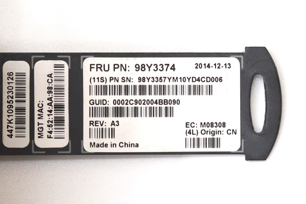 Трансивер IBM IS5031 36-Port 40GbE QSFP Network Switch W/Ears FRU P/N: 98Y3374 Tested — фото 3