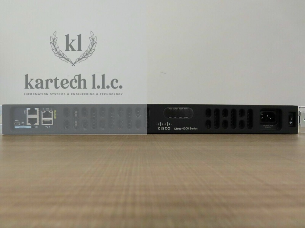 Маршрутизатор Cisco ISR4331-SEC/K9 — фото 3
