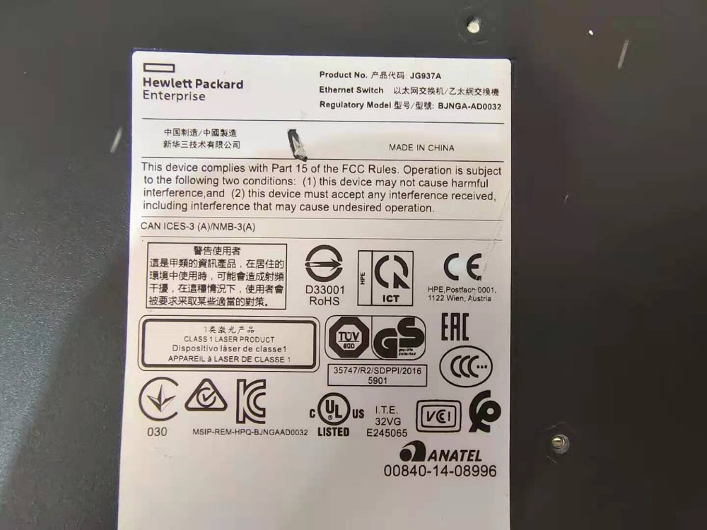 Коммутатор HPE JG937A — фото 3