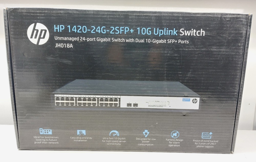 Коммутатор HPE - JH018A 1420 24G 2SFP+ — фото 1