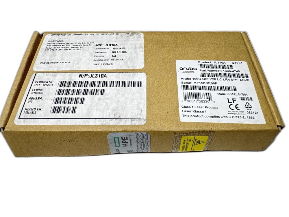 Трансивер JL310A - Aruba 100G QSFP28 LC LR4 Single-Mode Transceiver JL310-61001 — фото 1