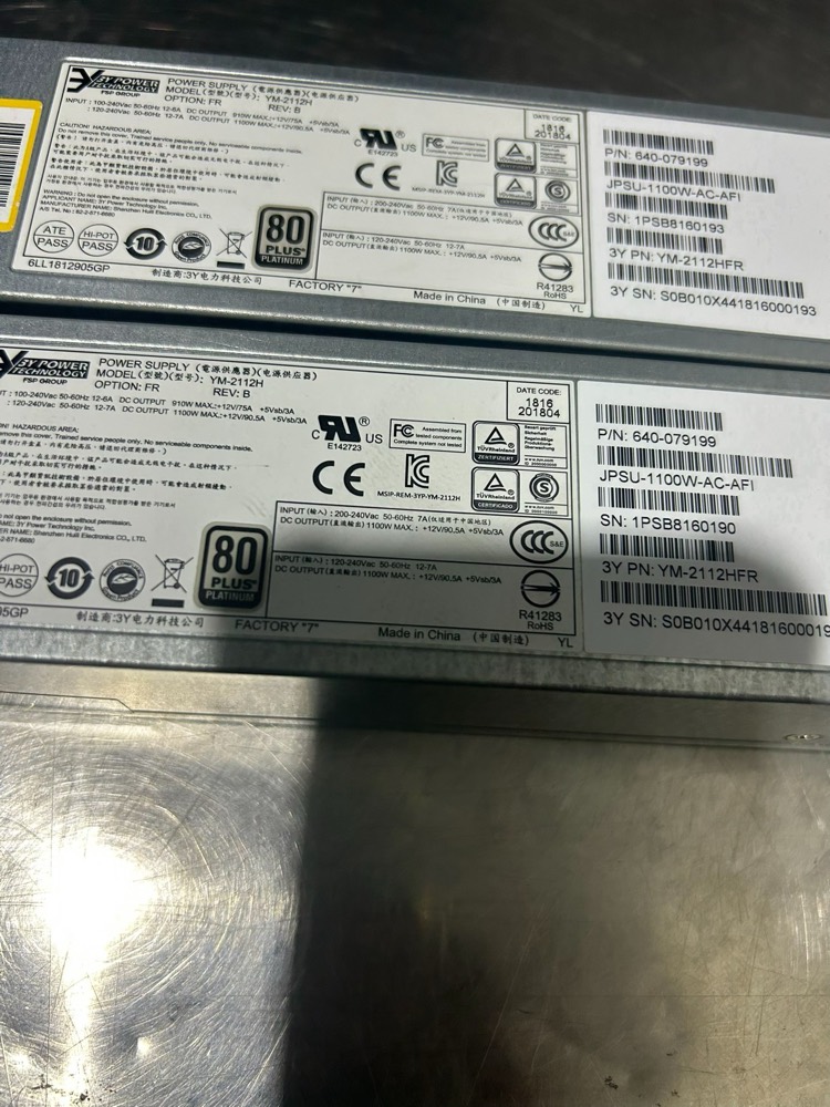 Коммутатор Cisco JPSU-1100w-AC-AFI — фото 2