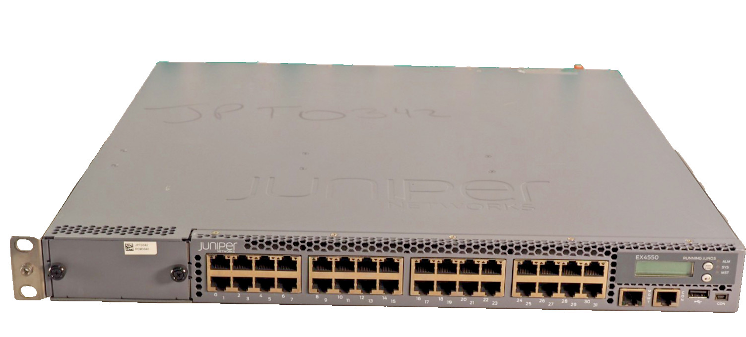 Коммутатор Juniper EX4550-32T-DC-AFO — фото 1