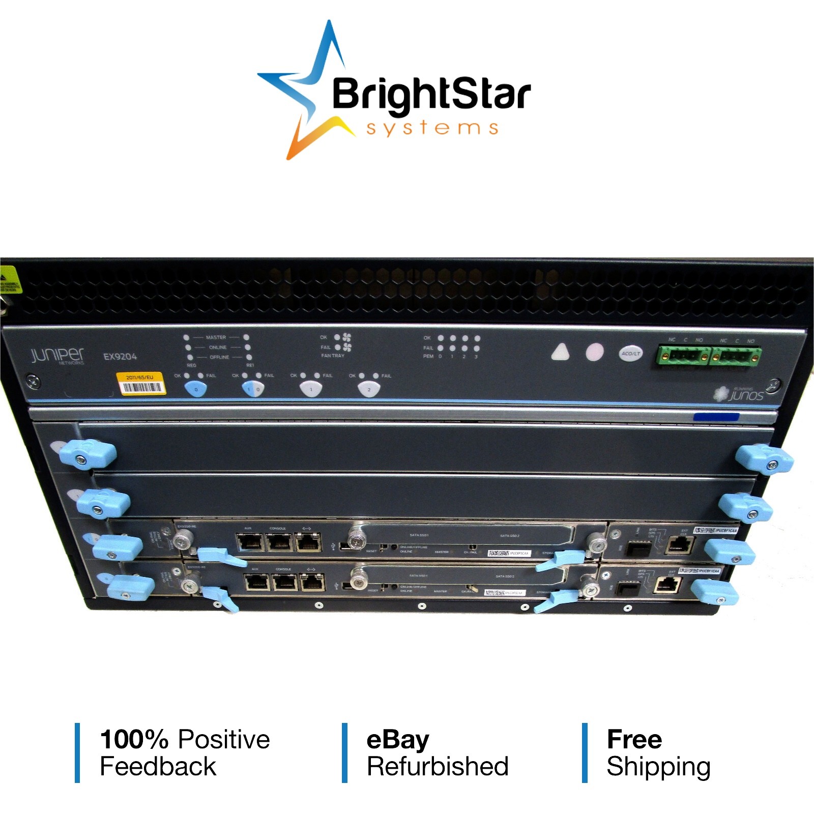 Коммутатор Juniper EX9204-CHAS3-S — фото 1