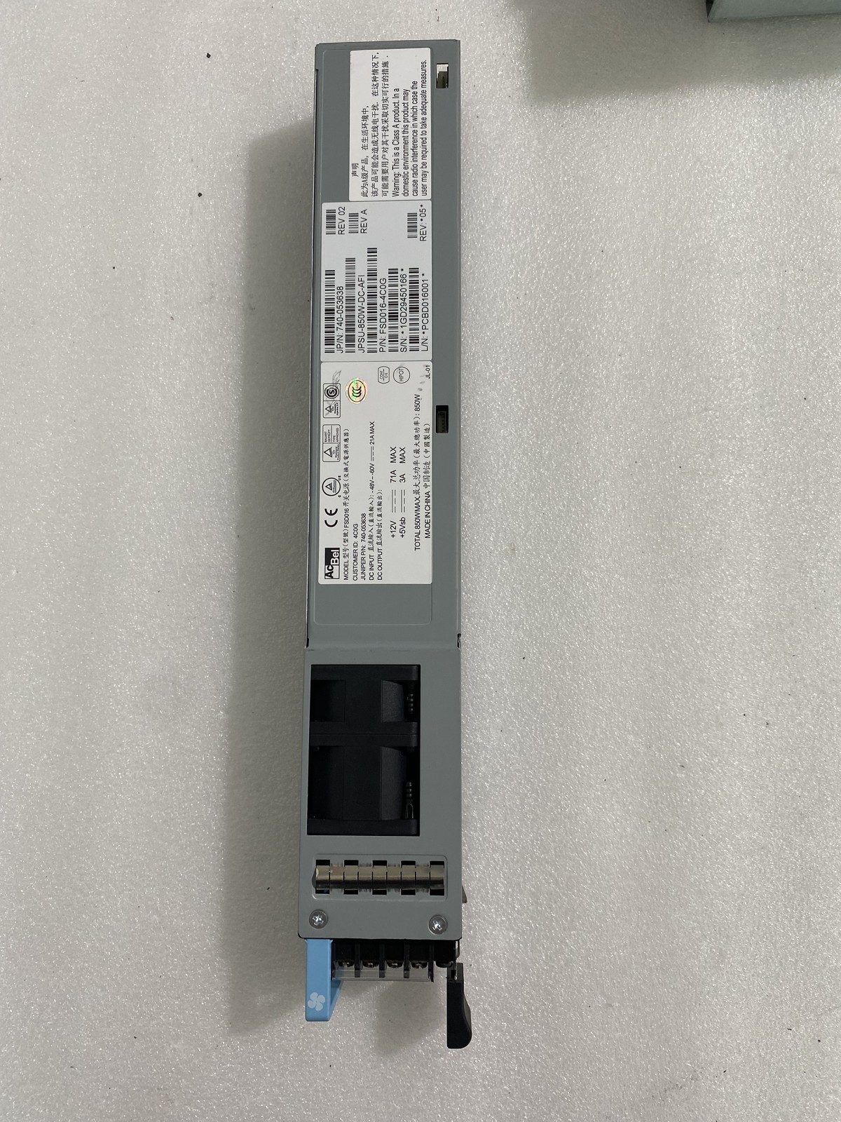 Коммутатор Juniper JPSU-850W-DC-AFI — фото 1