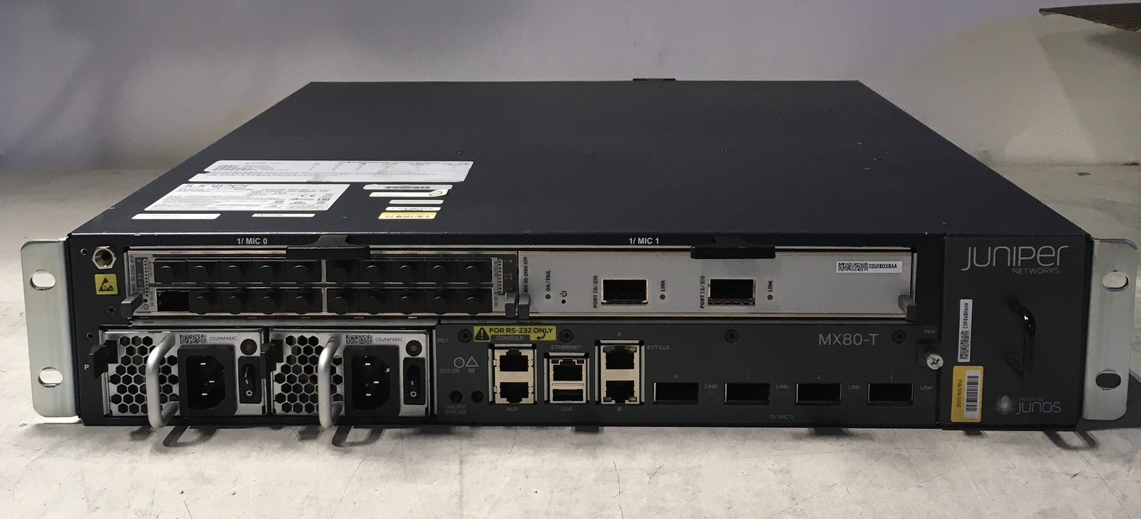 Маршрутизатор Juniper MX80-T-S-D — фото 1