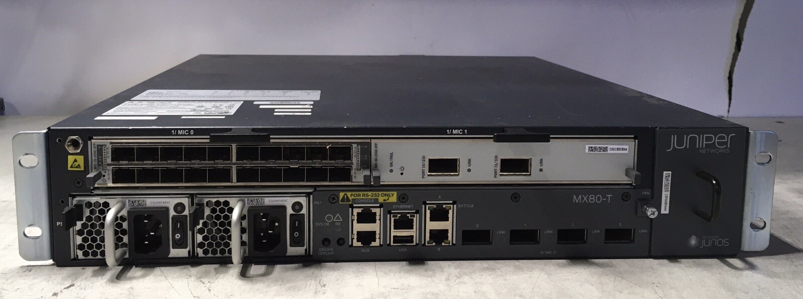 Маршрутизатор Juniper MX80-T-S — фото 1