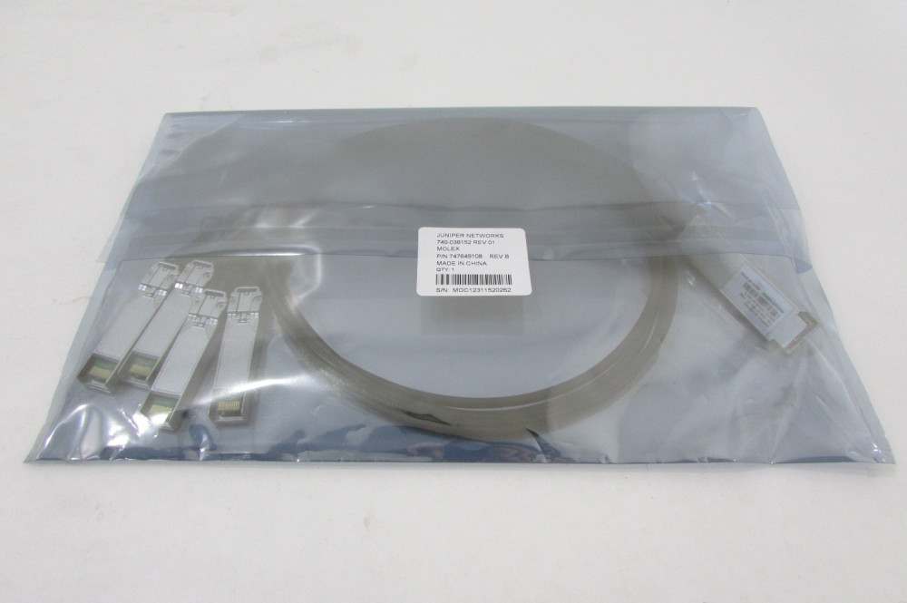 DAC-кабель Juniper QFX-QSFP-DACBO-1M — фото 1