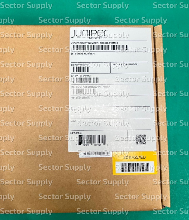 Межсетевой экран Juniper SRX320-P-RMK0 — фото 1