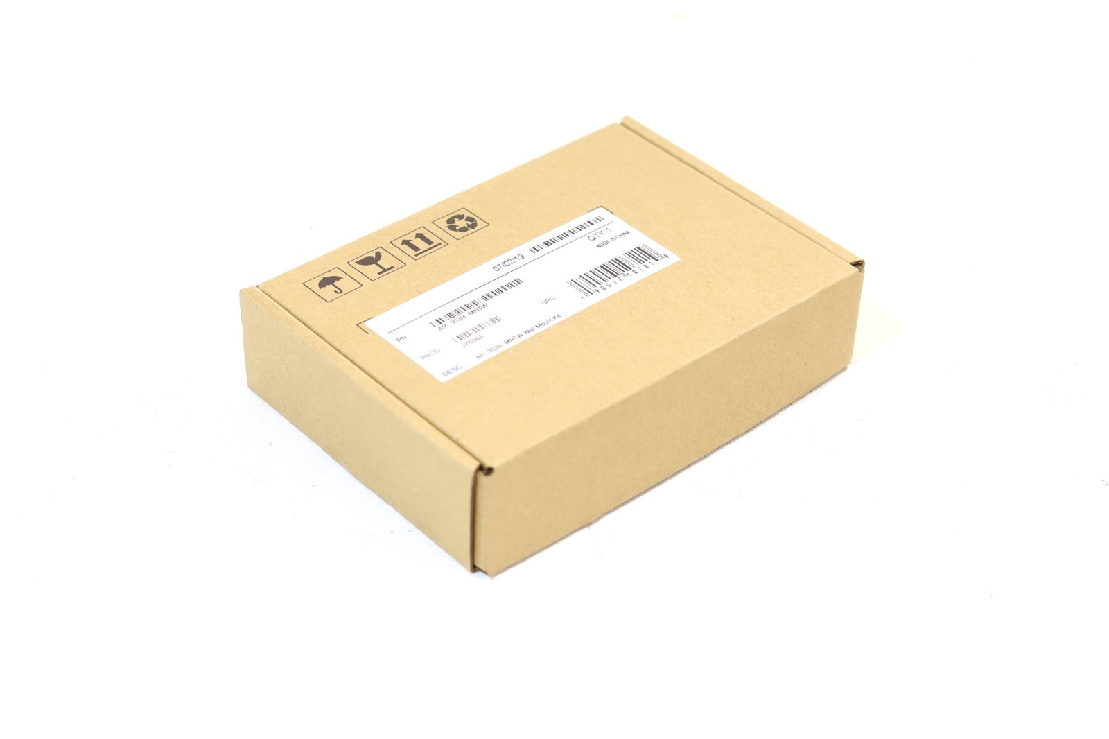 Крепление HPE Aruba JY688A White Network Device Wall Mount Kit P/N: AP-303H-MNTW — фото 1