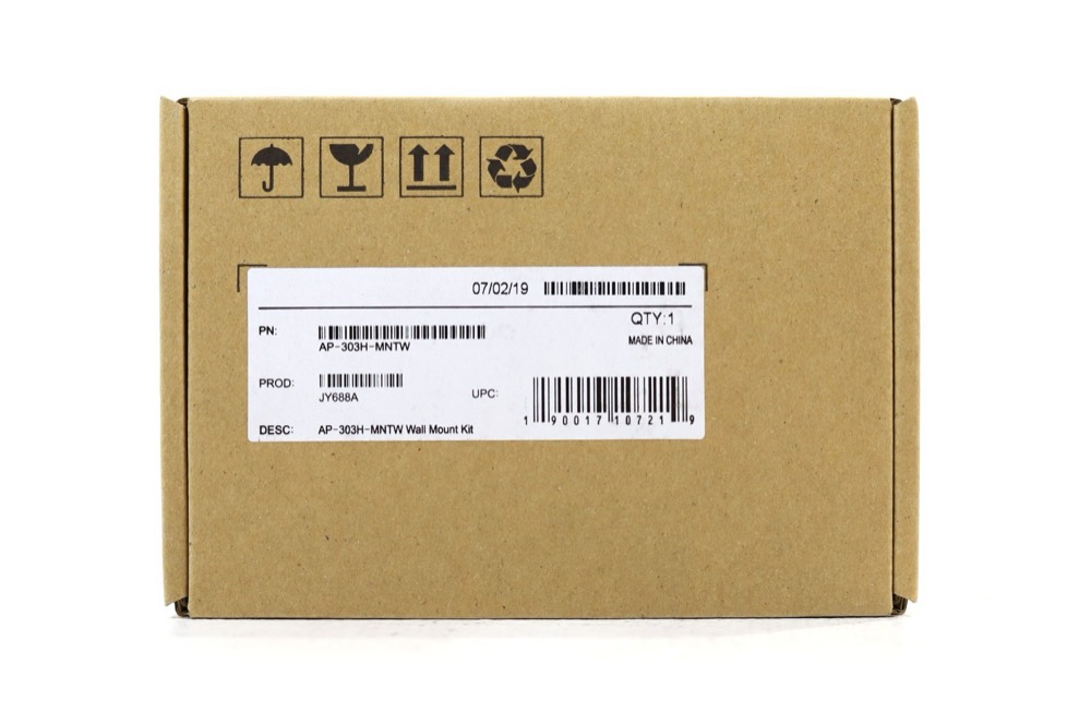 Крепление HPE Aruba JY688A White Network Device Wall Mount Kit P/N: AP-303H-MNTW — фото 2