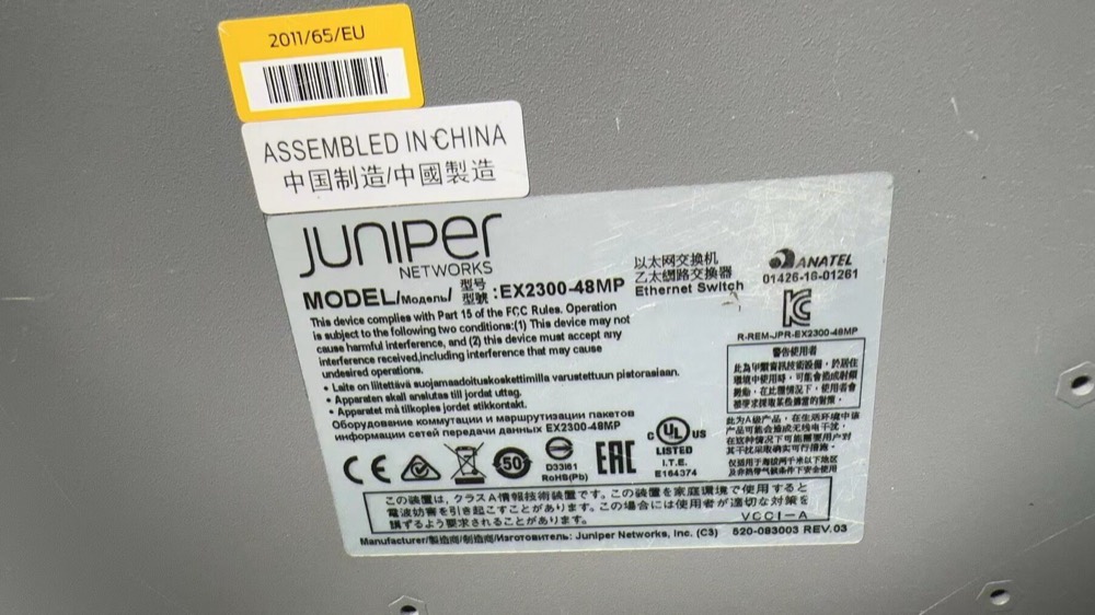 Оборудование Cisco JuniperEX2300-48MP — фото 1