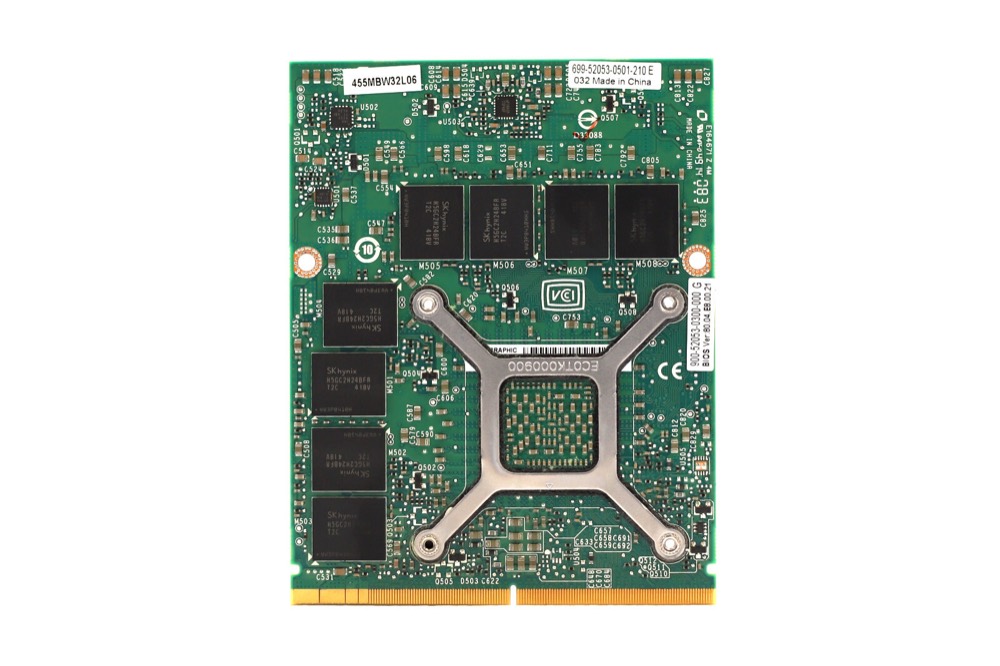 Графический ускоритель Dell NVIDIA K3100M 4GB GDDR5 Graphics Card For M6800 P/N: 699-52053-0501-210 — фото 2