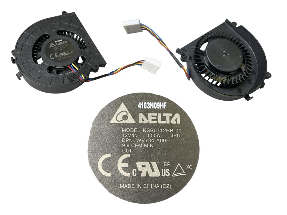 Вентилятор KSB0712HB-00 DELTA COOLING FAN 12V DC 4 PIN — фото 1