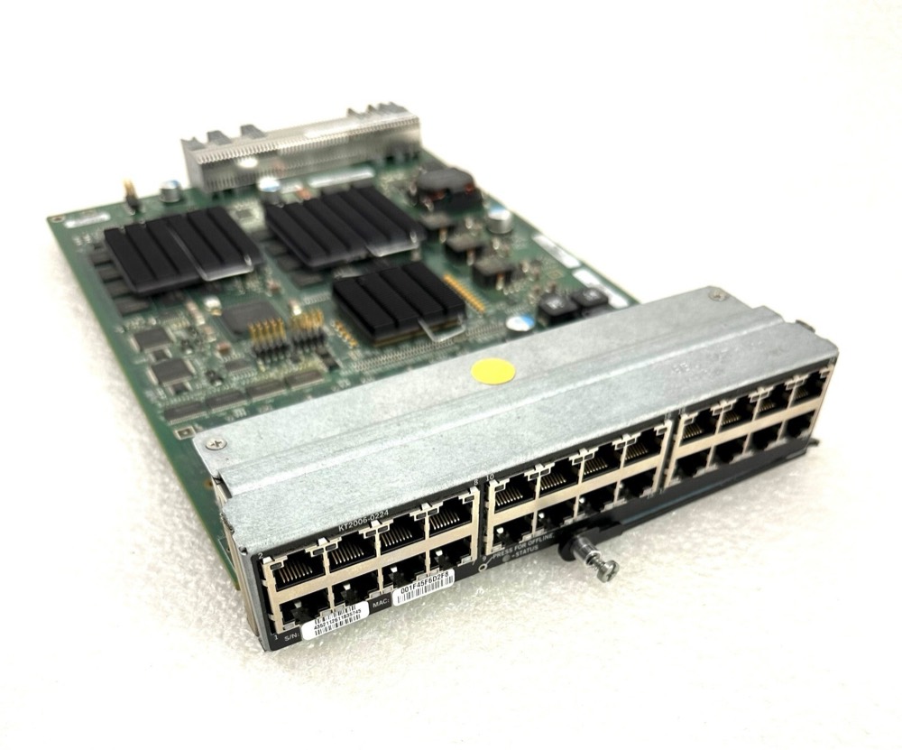 Сетевое устройство KT2006-0224 Enterasys K-Series 24-Port 10/100/1000 802.3at RJ45 PoE IOM — фото 1