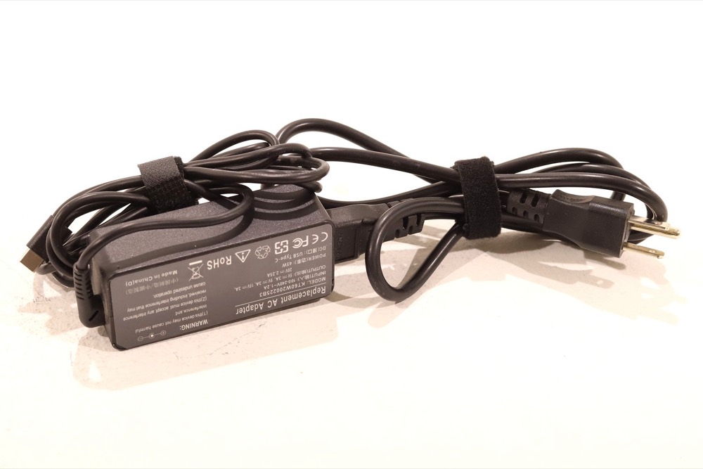 Адаптер Generic 45W USB-C Adapter For Thinkpad/Chromebook/Yoga Series P/N: KT60W200225B3 — фото 2
