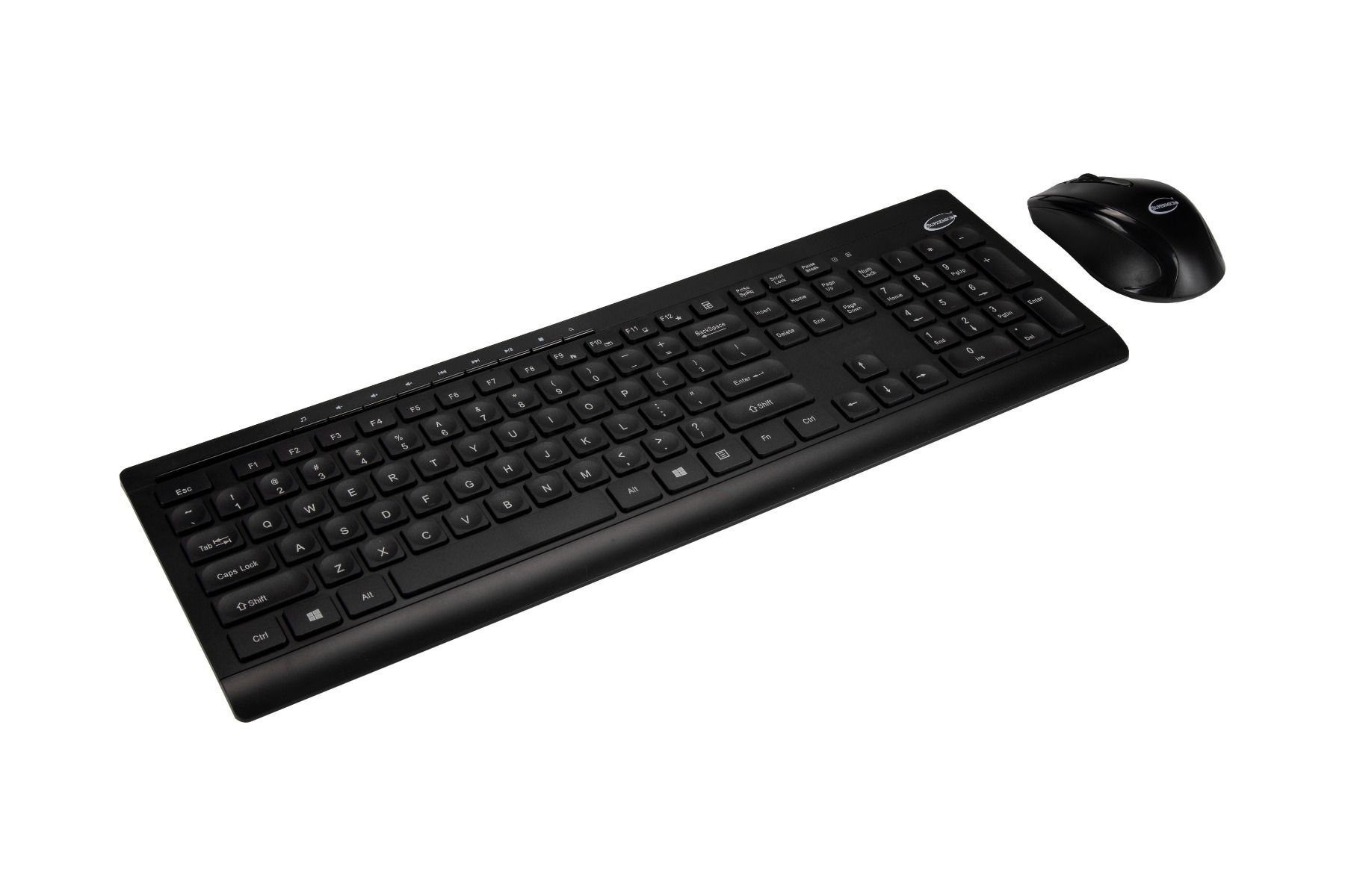 Аксессуар Supermicro Slim Multimedia Keyboard and Mouse Combo (KYB-MUS-194CB) — фото 1
